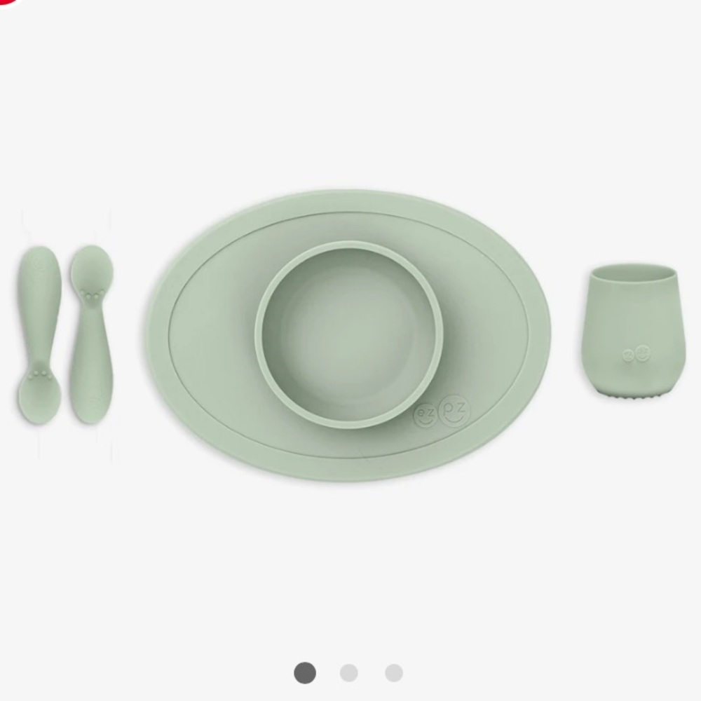 EzPz first foods set in Sage